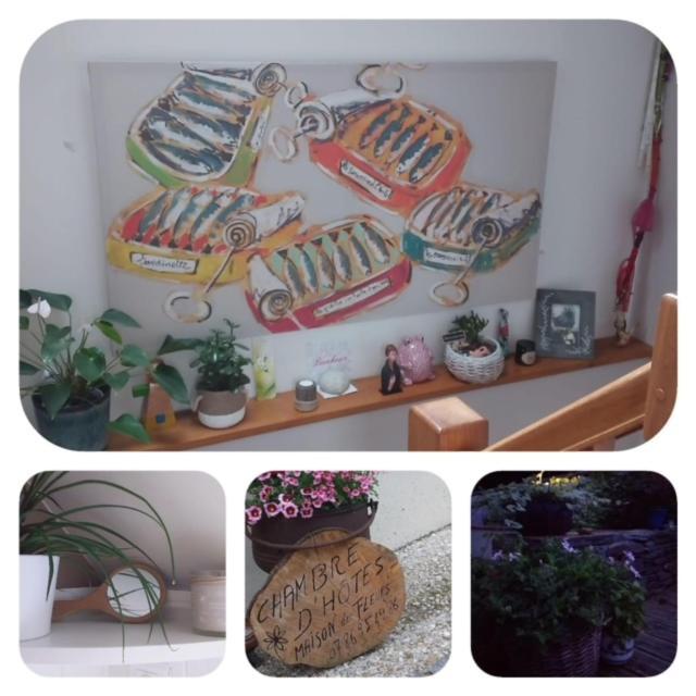 La Maison Des Fleurs Scrignac Eksteriør billede